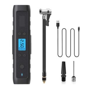 straight rechargeable car tyre tire inflator