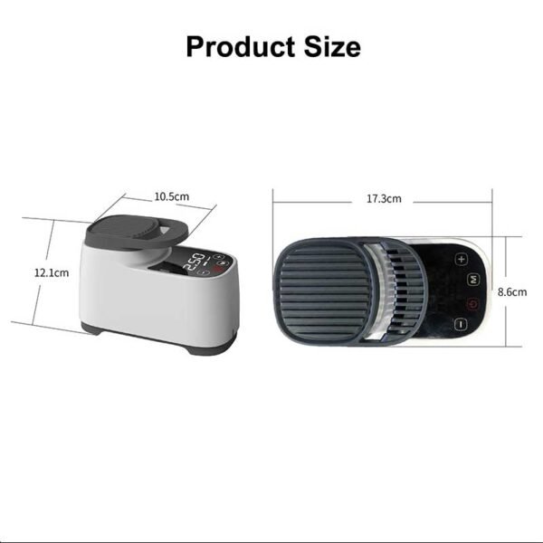 corded electric air compressor for car product size