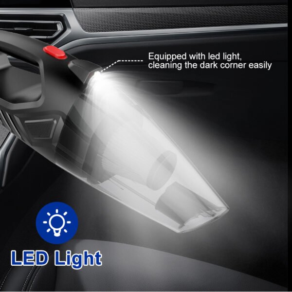 car vacuum cleaner target with light